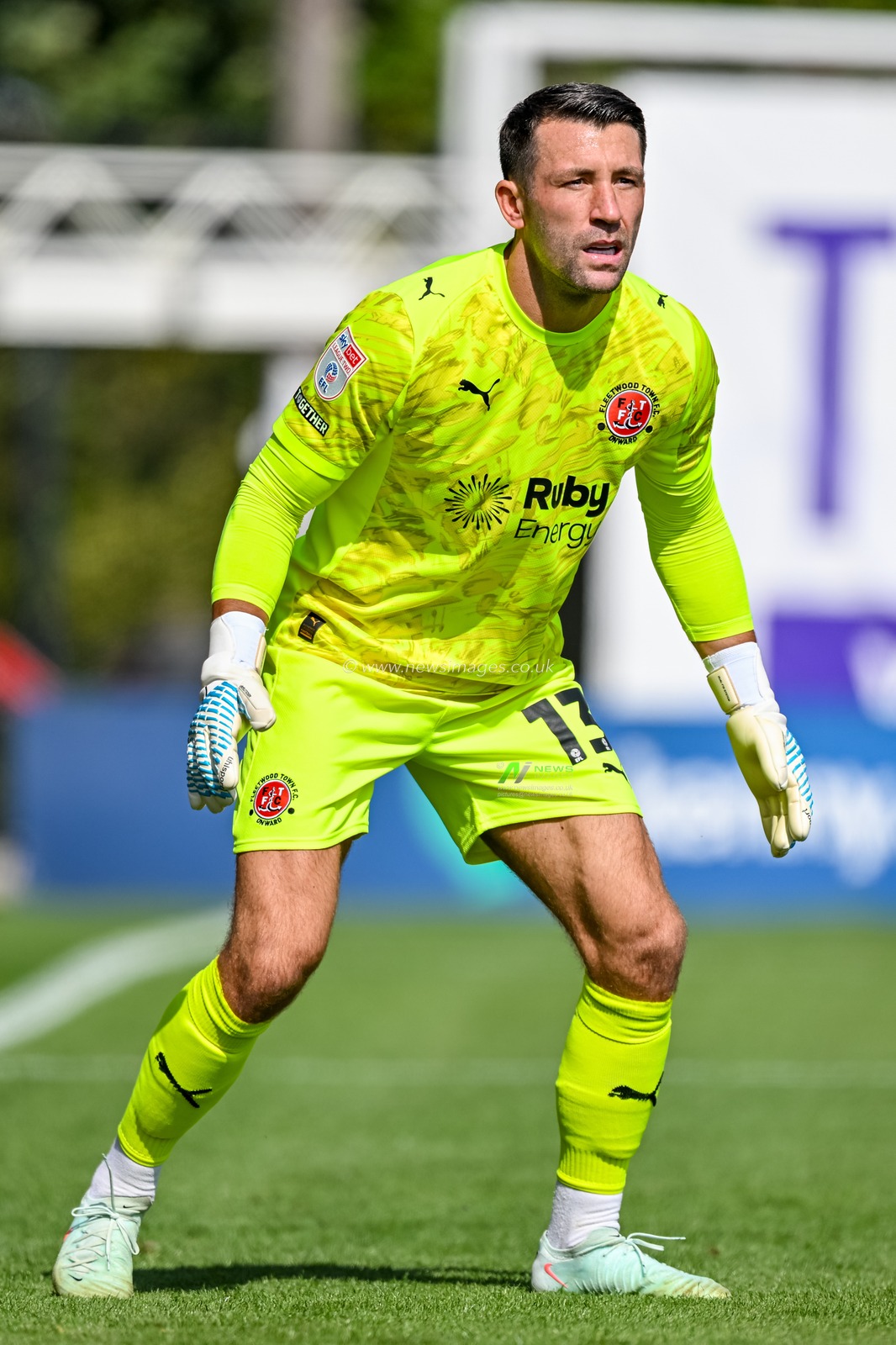during the Sky Bet League 2 match Fleetwood Town vs Oldham Athletic at Highbury Stadium, Fleetwood, United Kingdom, 23rd August 2025

(Photo by Adam Gee/News Images)