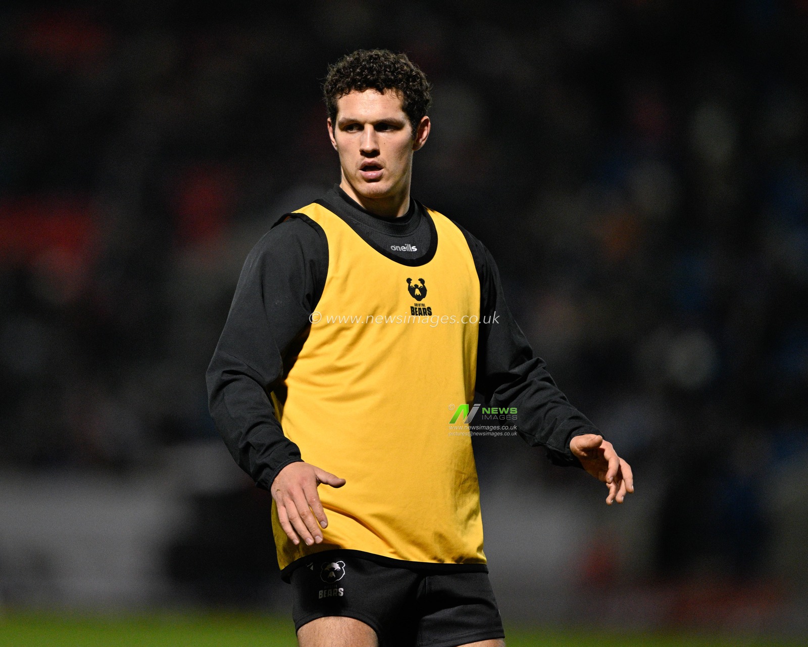 Sam Wolstenholme of Bristol Bears warms up ahead of the match,  during the Gallagher Premiership match Sale Sharks vs Bristol Bears at AJ Bell Stadium, Eccles, United Kingdom, 5th January 2024

(Photo by Cody Froggatt/News Images)