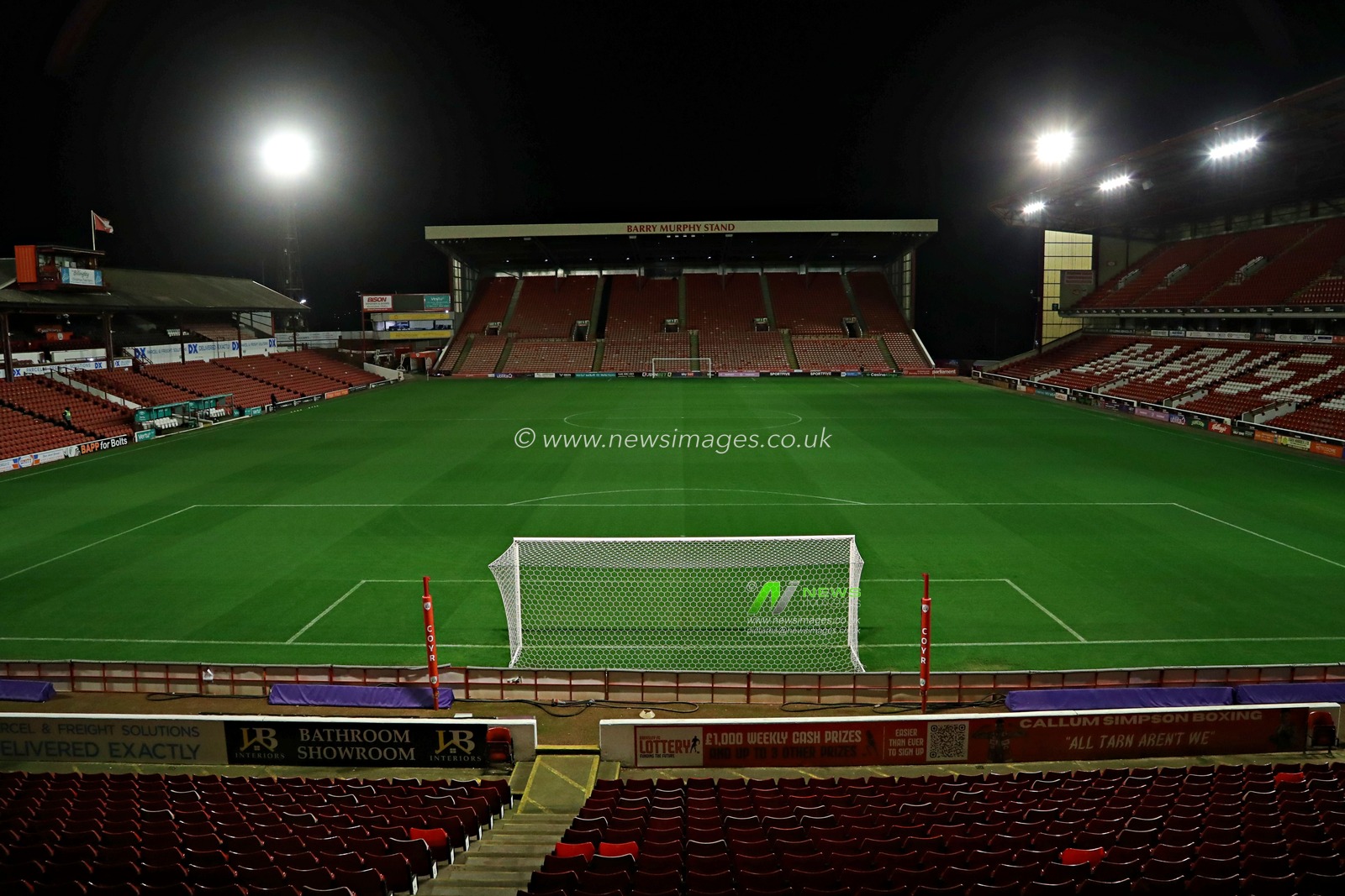 A general view of Oakwell before the FA Youth Cup U18’s round 2 match Barnsley vs Mansfield Town at Oakwell, Barnsley, United Kingdom, 17th November 2025(Photo by Sam Eaden/News Images)
