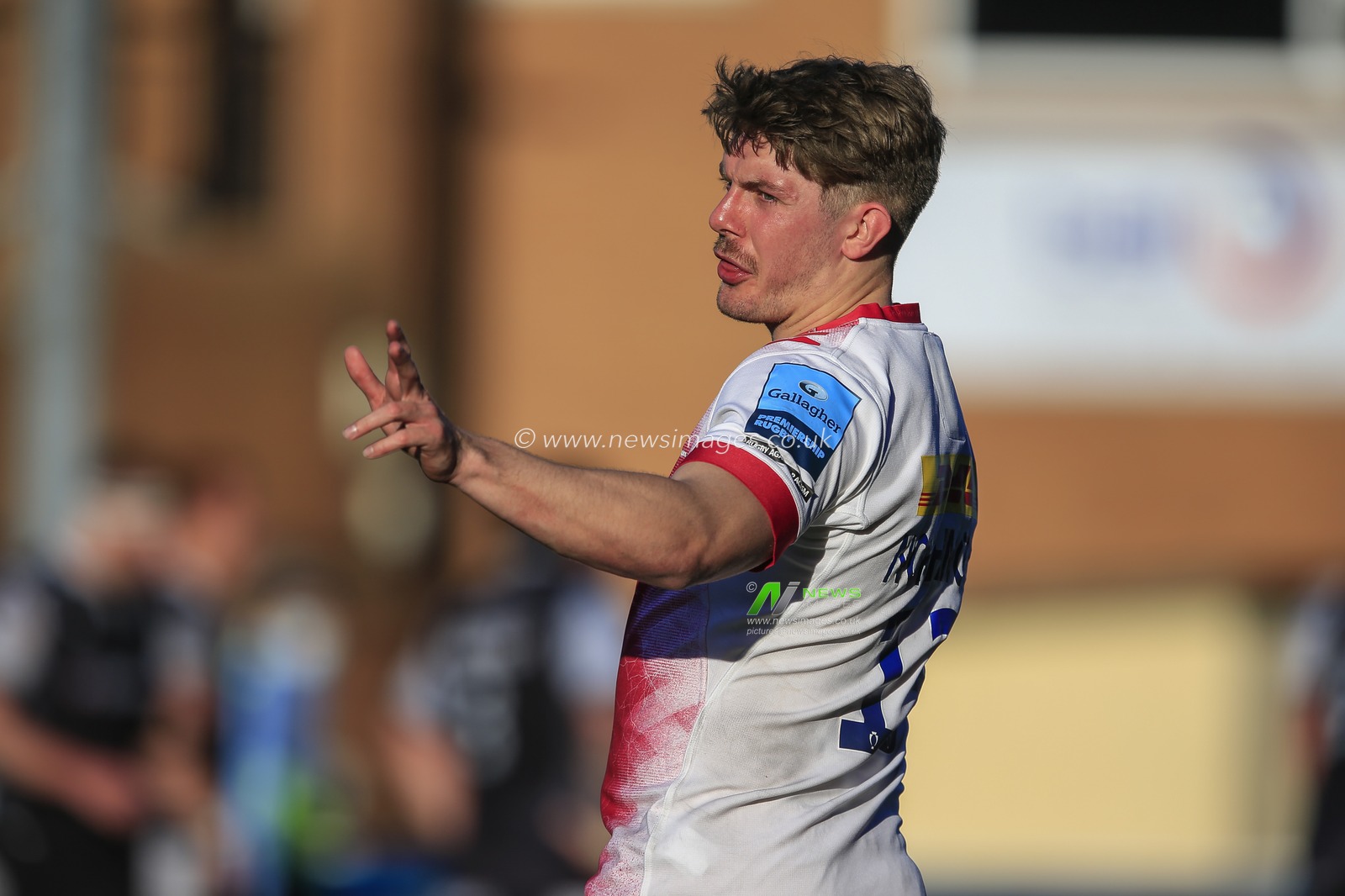 Luke Northmore of Harlequins during the game