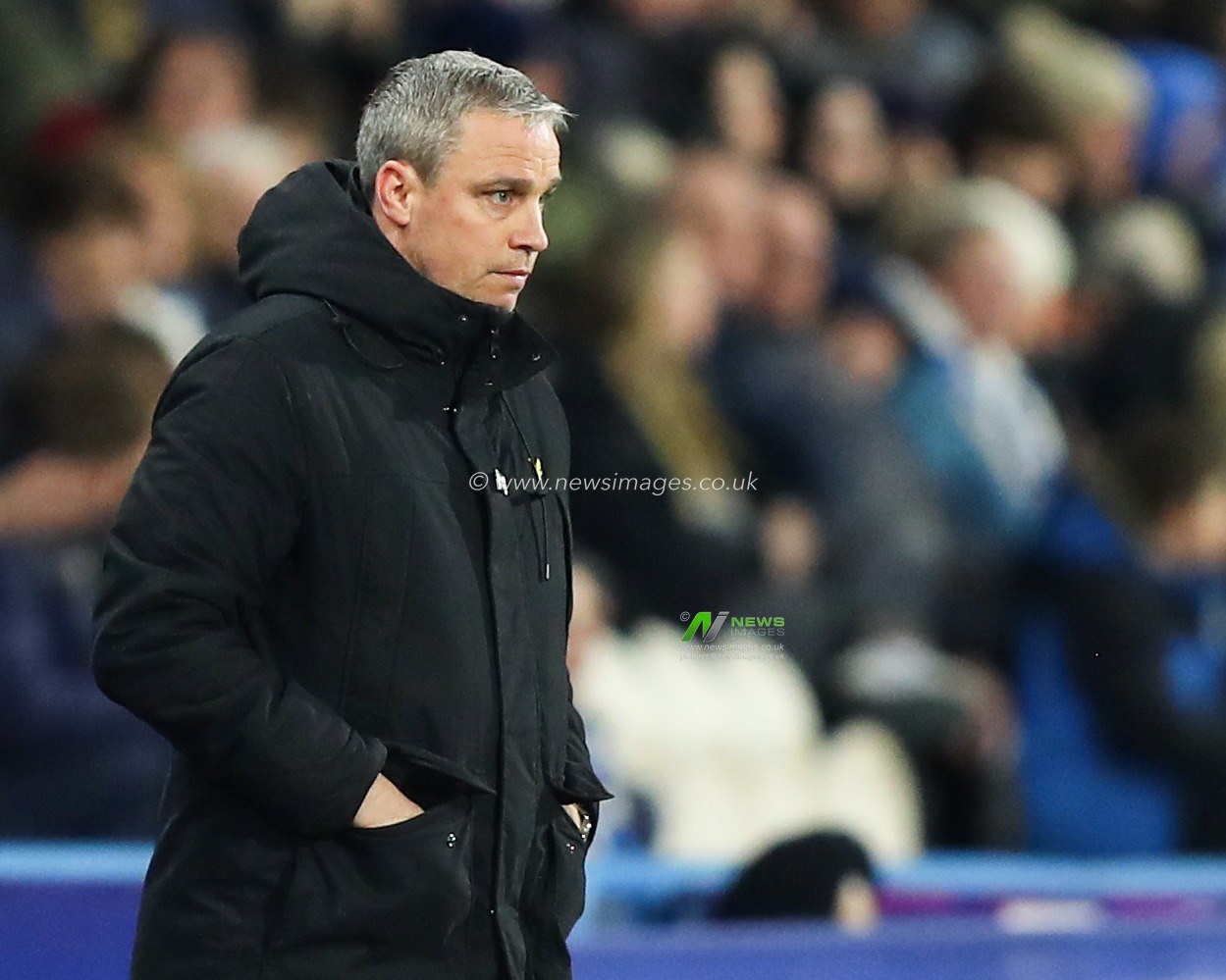 Michael Duff manager of Huddersfield Town during the Sky Bet League 1 match Huddersfield Town vs Wrexham at John Smith's Stadium, Huddersfield, United Kingdom, 4th March 2025

(Photo by Jorge Horsted/News Images)