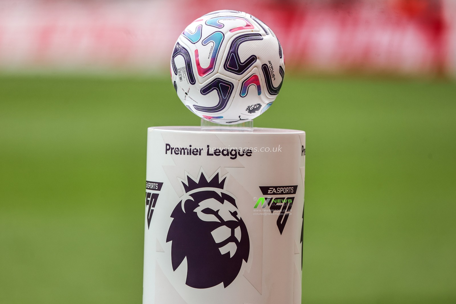 The Premier League match ball during the Premier League match Sunderland vs Fulham at Stadium Of Light, Sunderland, United Kingdom on 30 August 2026

(Photo by Alfie Cosgrove/News Images)