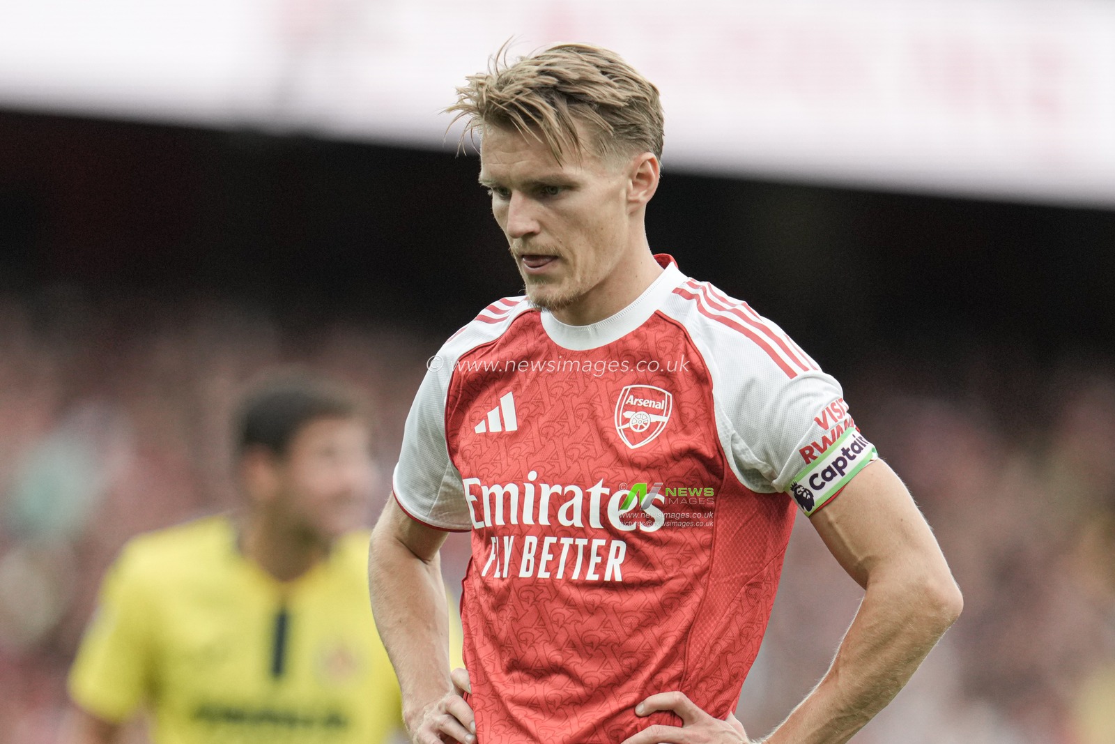 Martin Ødegaard of Arsenal during the Pre-season friendly match Arsenal vs Villarreal at Emirates Stadium, London, United Kingdom, 6th August 2025

(Photo by Harvey Murphy/News Images)