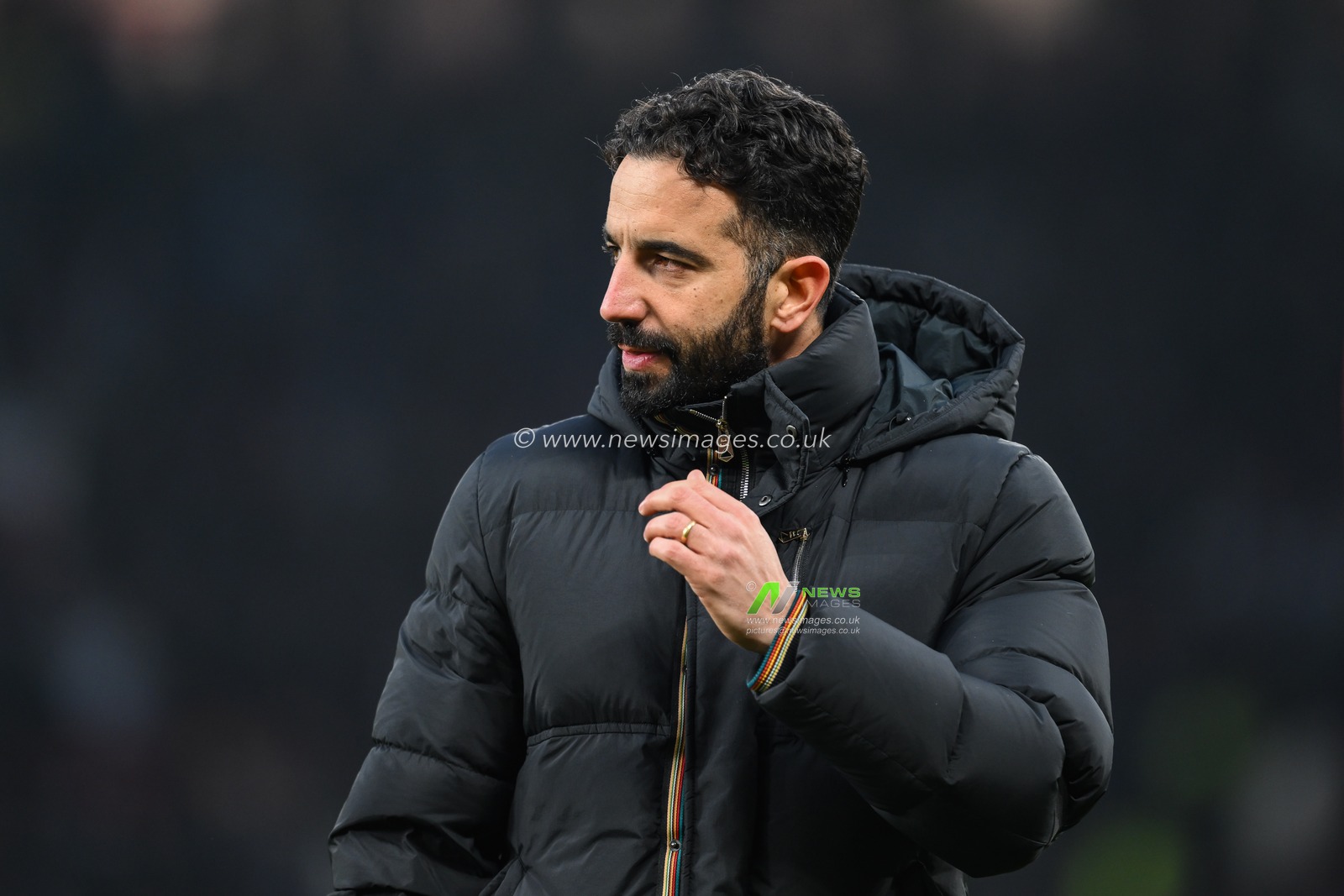 Ruben Amorim Manager of Manchester United at the end of the Premier League match Manchester United vs Brighton and Hove Albion at Old Trafford, Manchester, United Kingdom, 19th January 2025

(Photo by Craig Thomas/News Images)