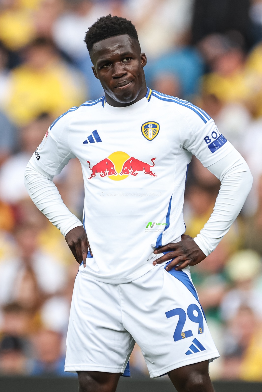 Wilfried Gnonto of Leeds United during the Sky Bet Championship match Leeds United vs Portsmouth at Elland Road, Leeds, United Kingdom, 10th August 2024

(Photo by Mark Cosgrove/News Images)