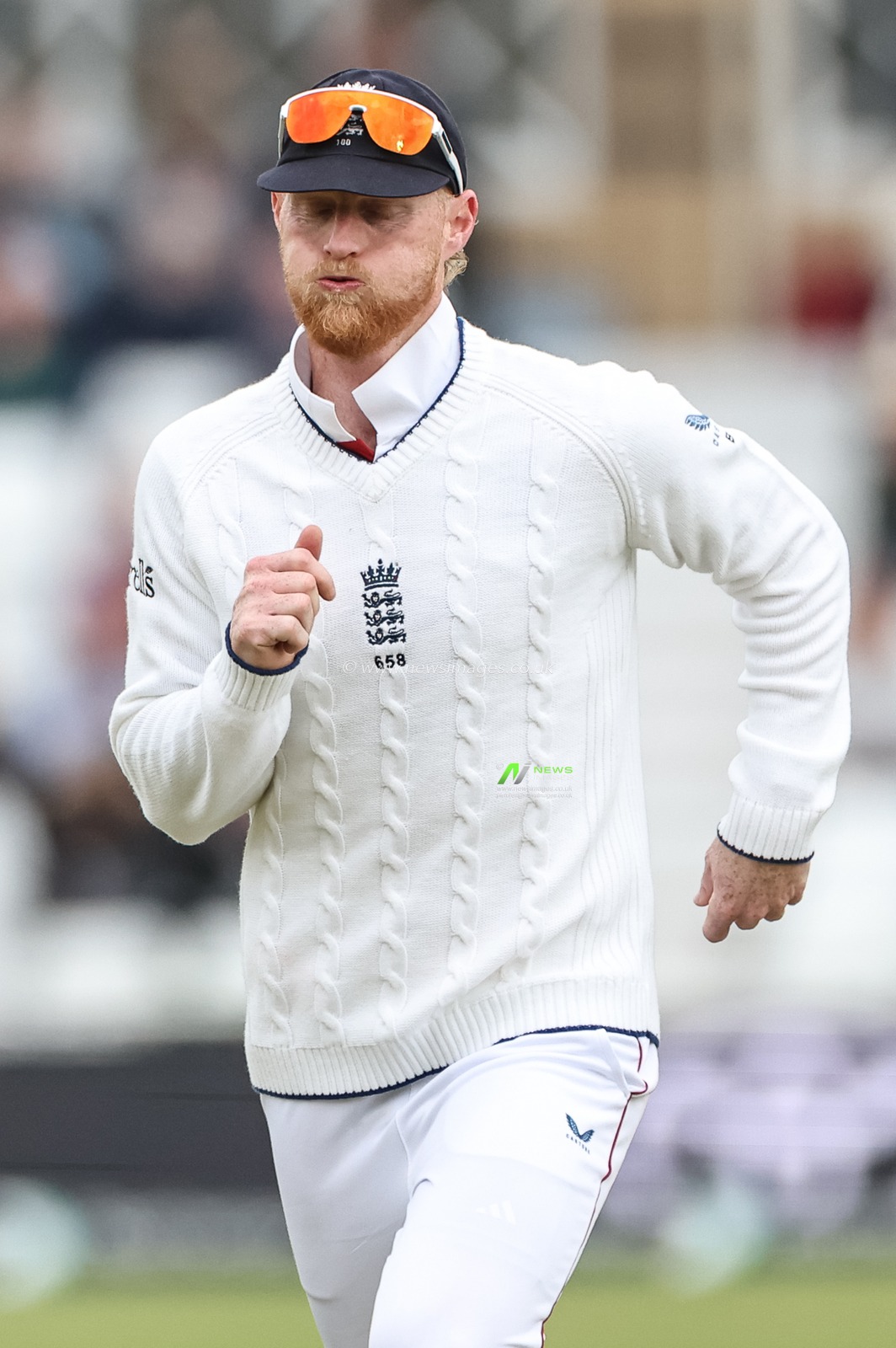 England captain Ben Stokes in action during the Rothesay Test Match Day 3 England vs Zimbabwe at Trent Bridge, Nottingham, United Kingdom, 24th May 2025

(Photo by Mark Cosgrove/News Images)