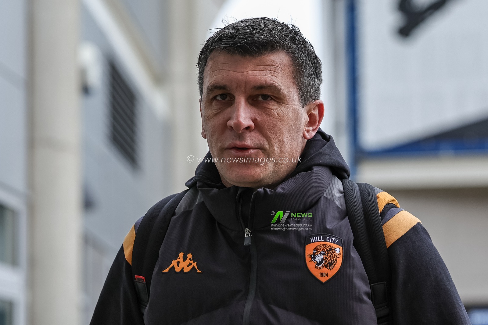 Sergej Jakirovic manager of Hull City arrives during the Sky Bet Championship match Hull City vs Stoke City at MKM Stadium, Hull, United Kingdom, 1st January 2026

(Photo by Mark Cosgrove/News Images)

*** GER AUT SUI OUT ***
