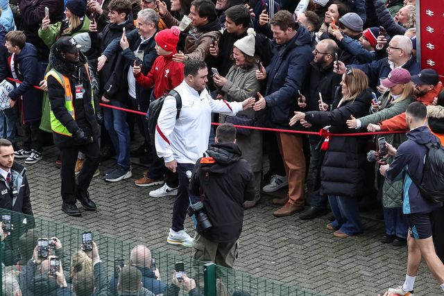 Jamie George of England arrives with team mates during the Guinness Six Nations 2026 match England vs Wales at Allianz Stadium, Twickenham, United Kingdom on 07 February 2026

(Photo by Mark Cosgrove/News Images)