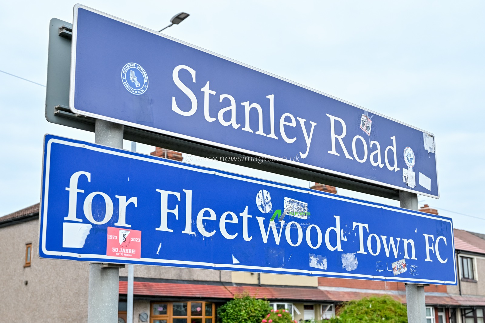 General ground views of Highbury Stadium, home ground for Fleetwood Town FC during the Sky Bet League 2 match Fleetwood Town vs Oldham Athletic at Highbury Stadium, Fleetwood, United Kingdom, 23rd August 2025

(Photo by Adam Gee/News Images)
