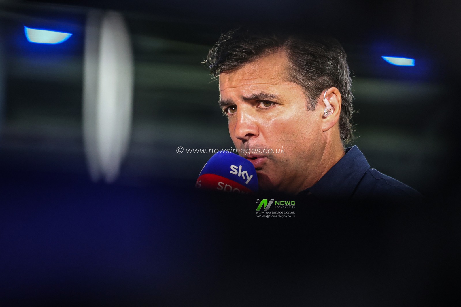 Brian Carney speaks on Sky Sports after the game during the Betfred Super League round 16 match Warrington Wolves vs Catalans Dragons at The Halliwell Jones Stadium, Warrington, United Kingdom on 25 June 2026

(Photo by Alfie Cosgrove/News Images)