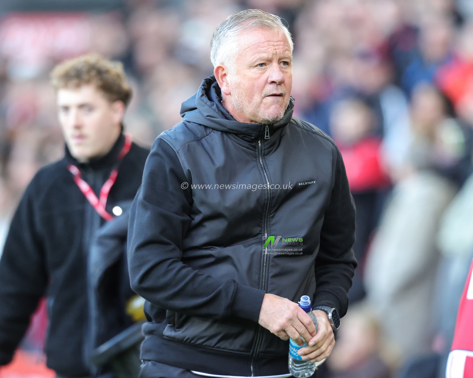 Chris Wilder manager of Sheffield United during the Sky Bet Championship match Sheffield United vs Derby County at Bramall Lane, Sheffield, United Kingdom, 1st November 2025

(Photo by Richard Bierton/News Images)

*** GER AUT SUI OUT ***