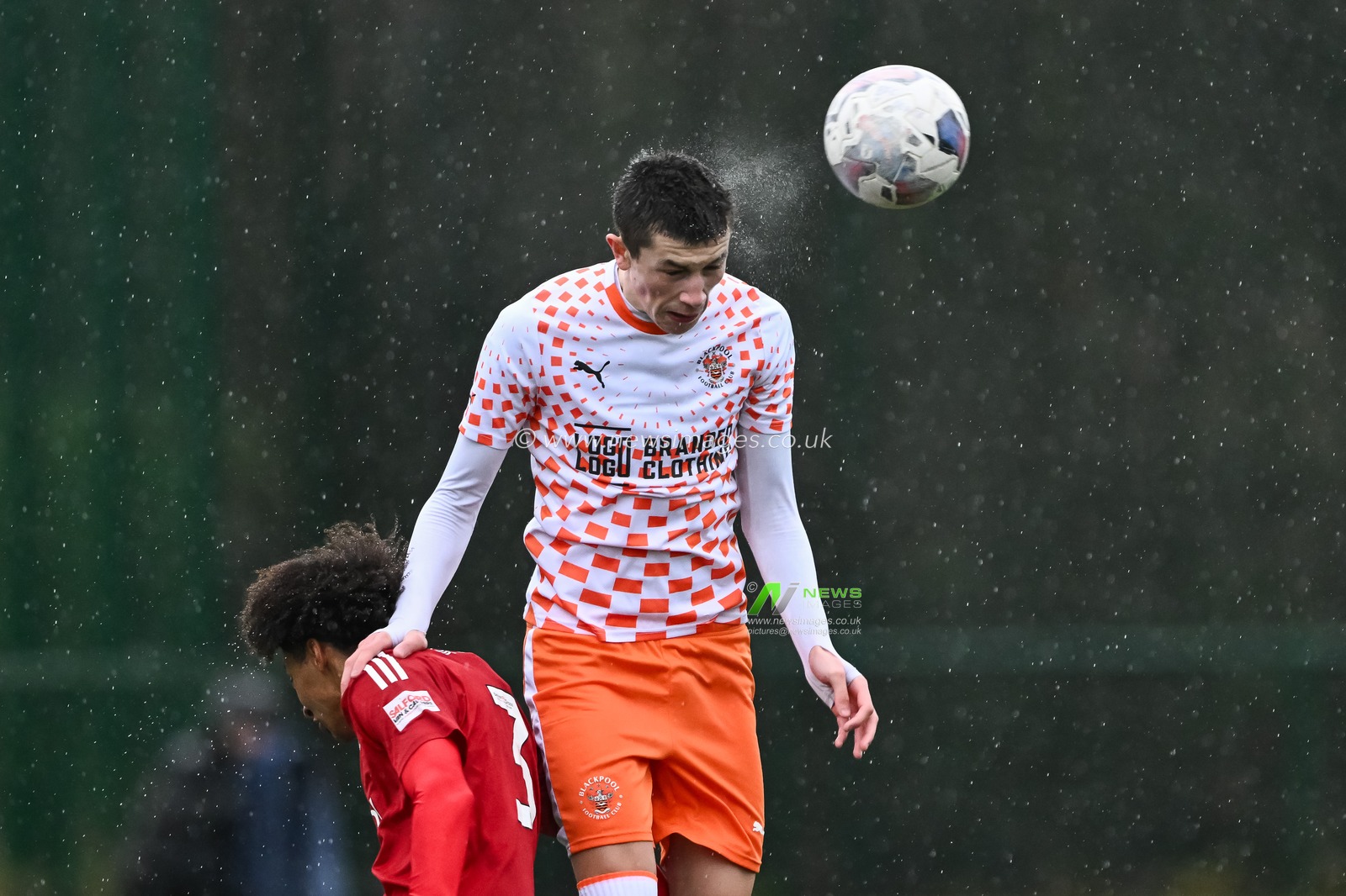 during the Central League match Salford City vs Blackpool at Salford Sports Village, Salford, United Kingdom, 23rd January 2024

(Photo by Craig Thomas/News Images)