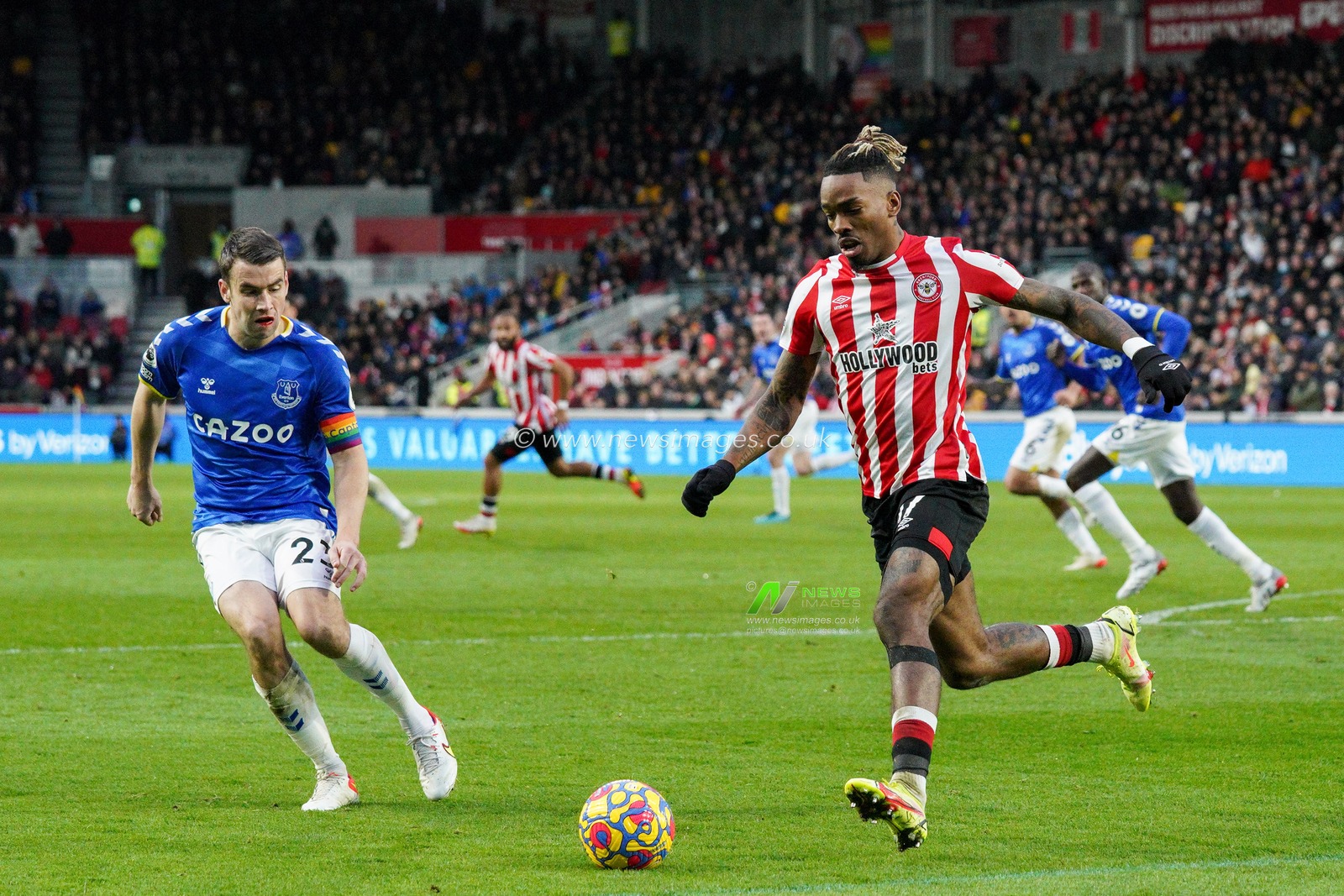 Ivan Toney #17 of Brentford