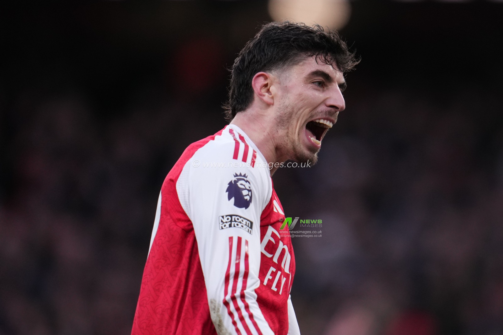 Kai Havertz of Arsenal celebrates second goal during the Premier League match Arsenal vs Sunderland at Emirates, London, United Kingdom on 07 February 2026

(Photo by Harvey Murphy/News Images)