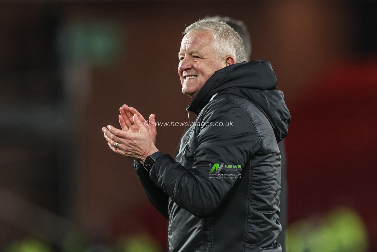 Chris Wilder manager of Sheffield United applauds the fans after the game during the Sky Bet Championship match Sheffield United vs Coventry City at Bramall Lane, Sheffield, United Kingdom, 28th March 2025

(Photo by Alfie Cosgrove/News Images)