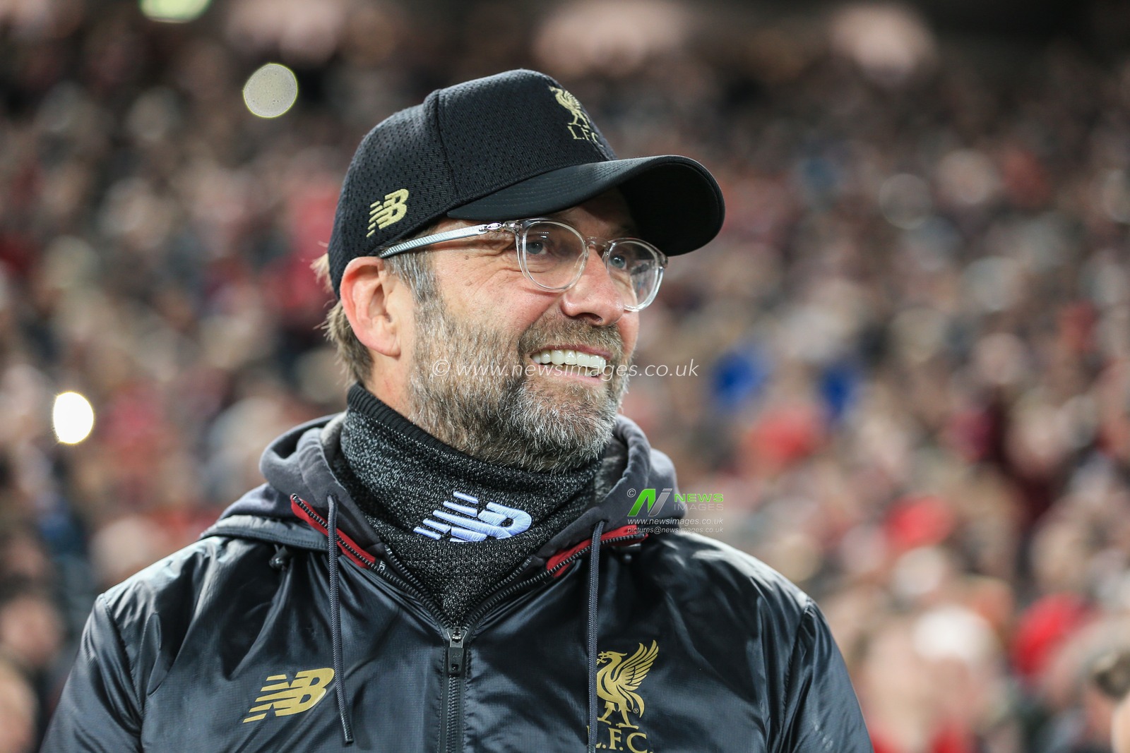 11th December 2018, Anfield, Liverpool, England; UEFA Champions League, Liverpool v Napoli ; Jurgen Klopp manager of Liverpool 


  Credit: Mark Cosgrove/News Images