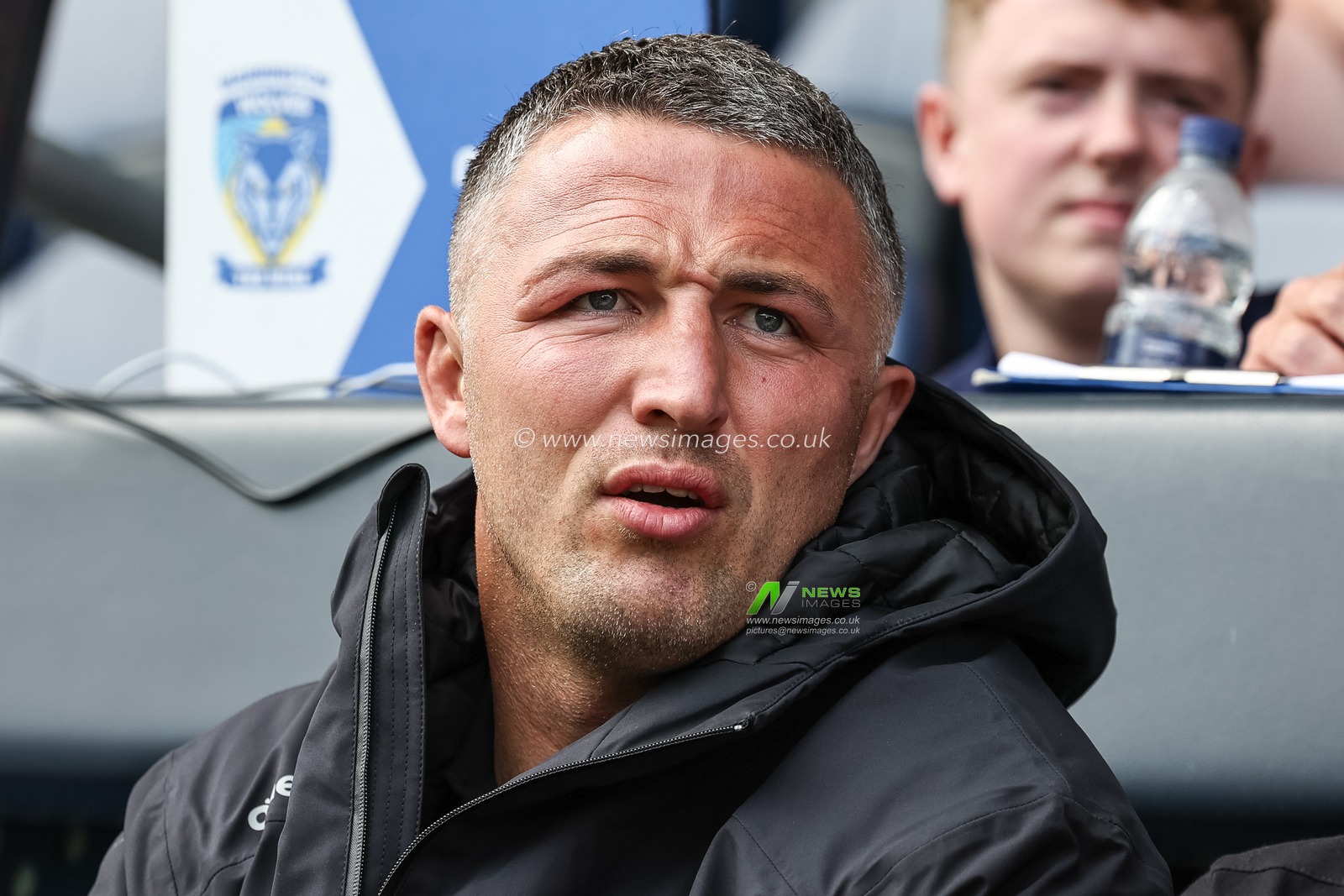 Sam Burgess Head Coach of Warrington Wolves during the Betfred Super League Round 14 Leeds Rhinos v Warrington Wolves at Headingley Stadium, Leeds, United Kingdom, 14th June 2025

(Photo by Mark Cosgrove/News Images)