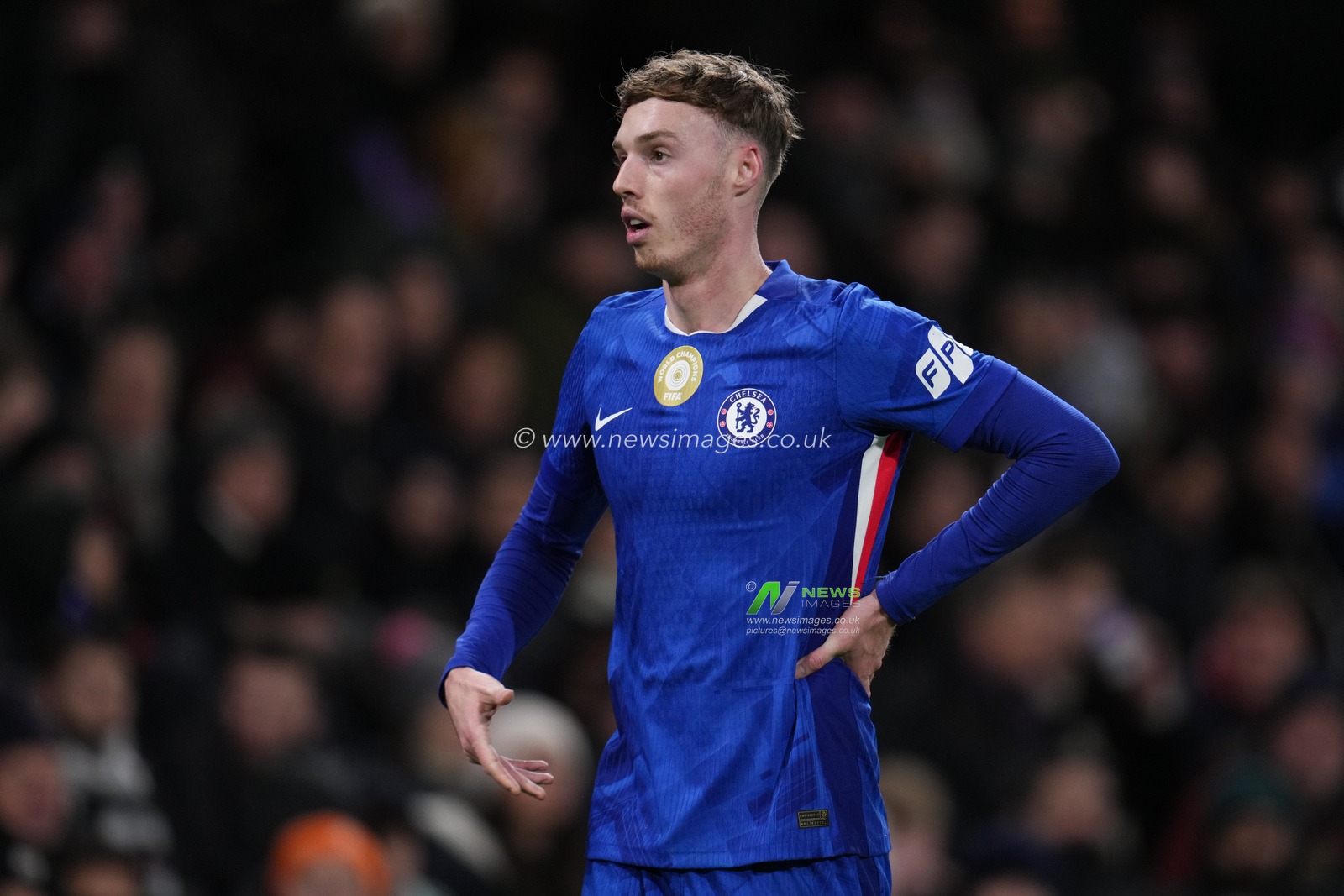 Cole Palmer of Chelsea during the Premier League match Fulham vs Chelsea at Craven Cottage, London, United Kingdom, 7th January 2026

(Photo by Harvey Murphy/News Images)

*** GER AUT SUI OUT ***