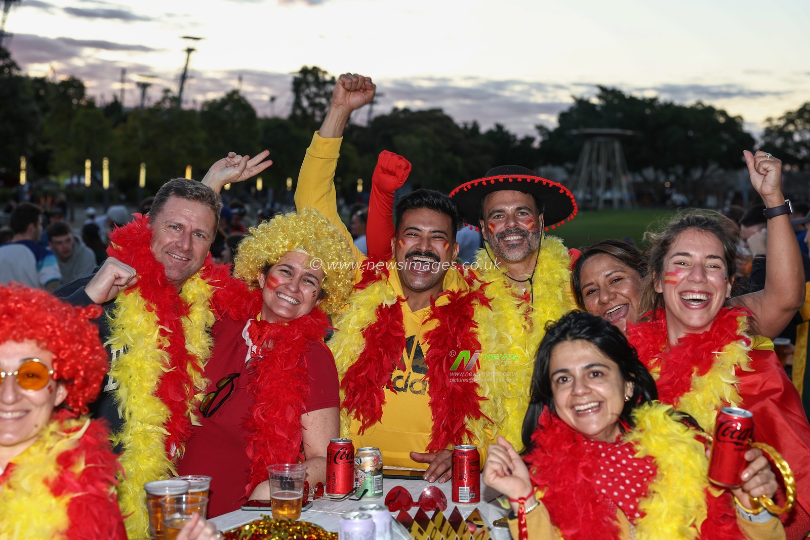 Fans arrive during the FIFA Women's World Cup 2023 Final match Spain Women vs England Women at Stadium Australia, Sydney, Australia, 20th August 2023

(Photo by Patrick Hoelscher/News Images)