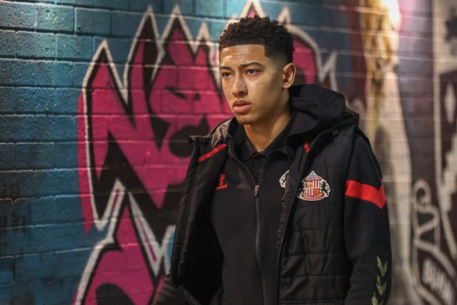 Jobe Bellingham of Sunderland arrives during the Sky Bet Championship match Burnley vs Sunderland at Turf Moor, Burnley, United Kingdom, 17th January 2025

(Photo by Alfie Cosgrove/News Images)