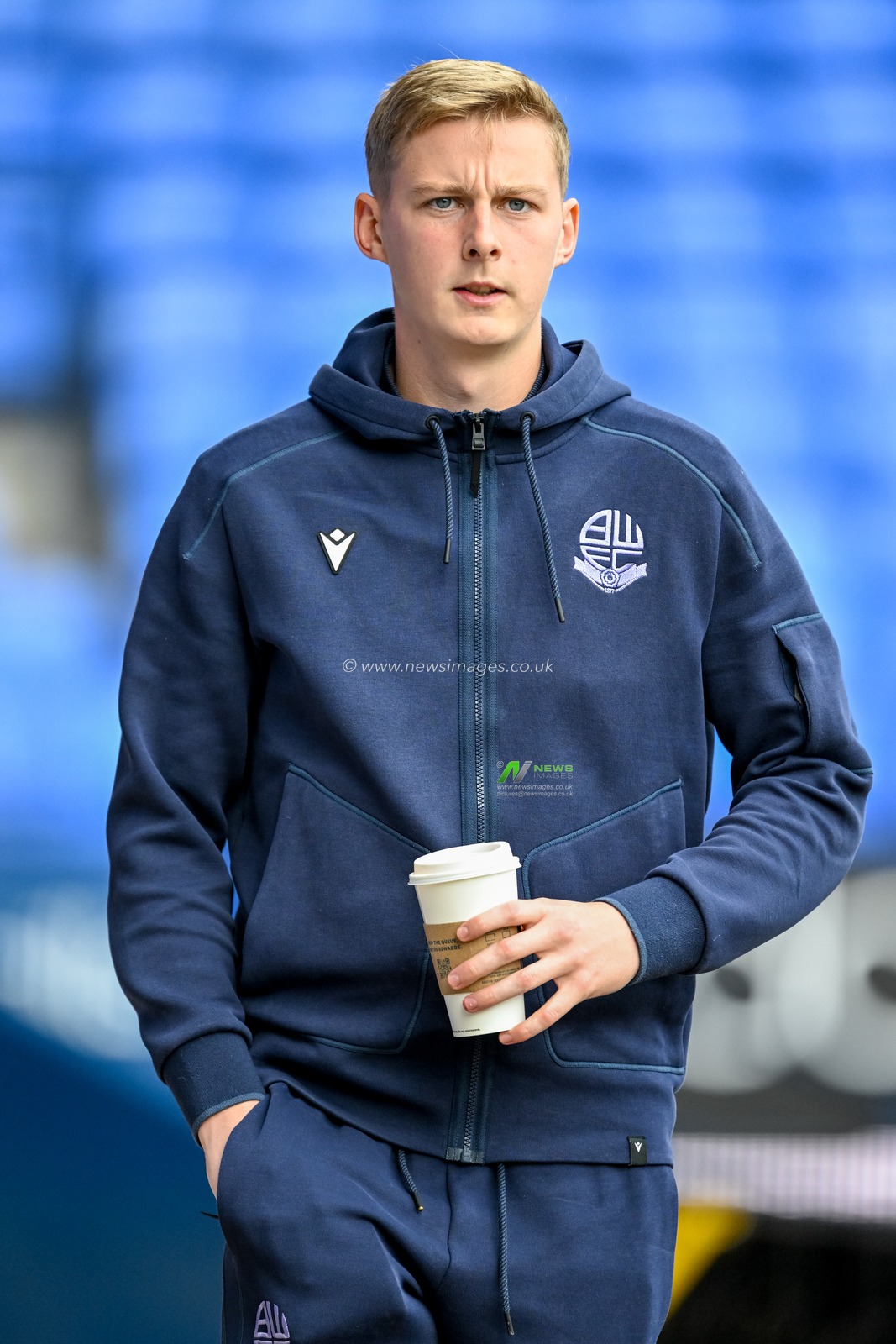 Marcus Forss of Bolton Wanderers  walking in prior to the Sky Bet League 1 match Bolton Wanderers vs AFC Wimbledon at Toughsheet Community Stadium, Bolton, United Kingdom, 6th September 2025

(Photo by Adam Gee/News Images)
