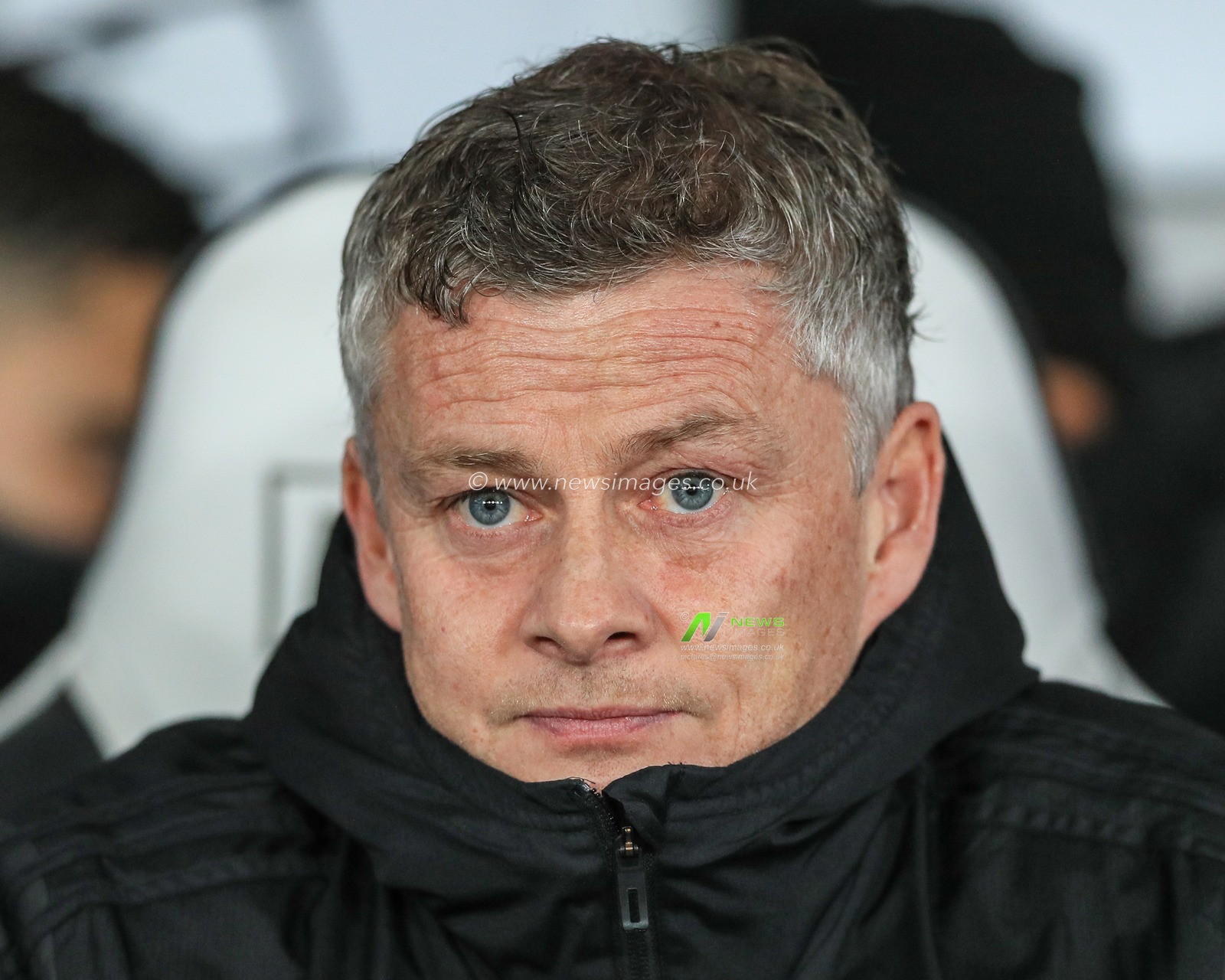 5th March 2020, Pride Park Stadium, Derby, England; Emirates FA Cup 5th Round, Derby County v Manchester United : Ole Gunnar SolskjÃ¦r manager of Manchester United on the bench before kick-off