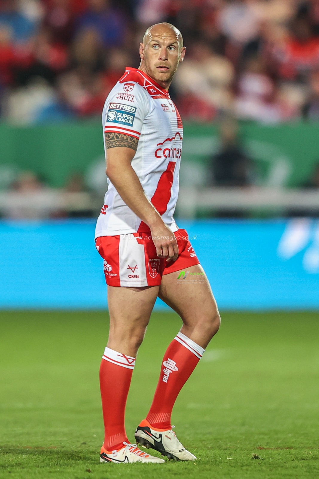 Dean Hadley of Hull KR during the Betfred Super League Round 7 match Hull KR vs Wigan Warriors at Sewell Group Craven Park, Kingston upon Hull, United Kingdom, 11th April 2025

(Photo by Alfie Cosgrove/News Images)