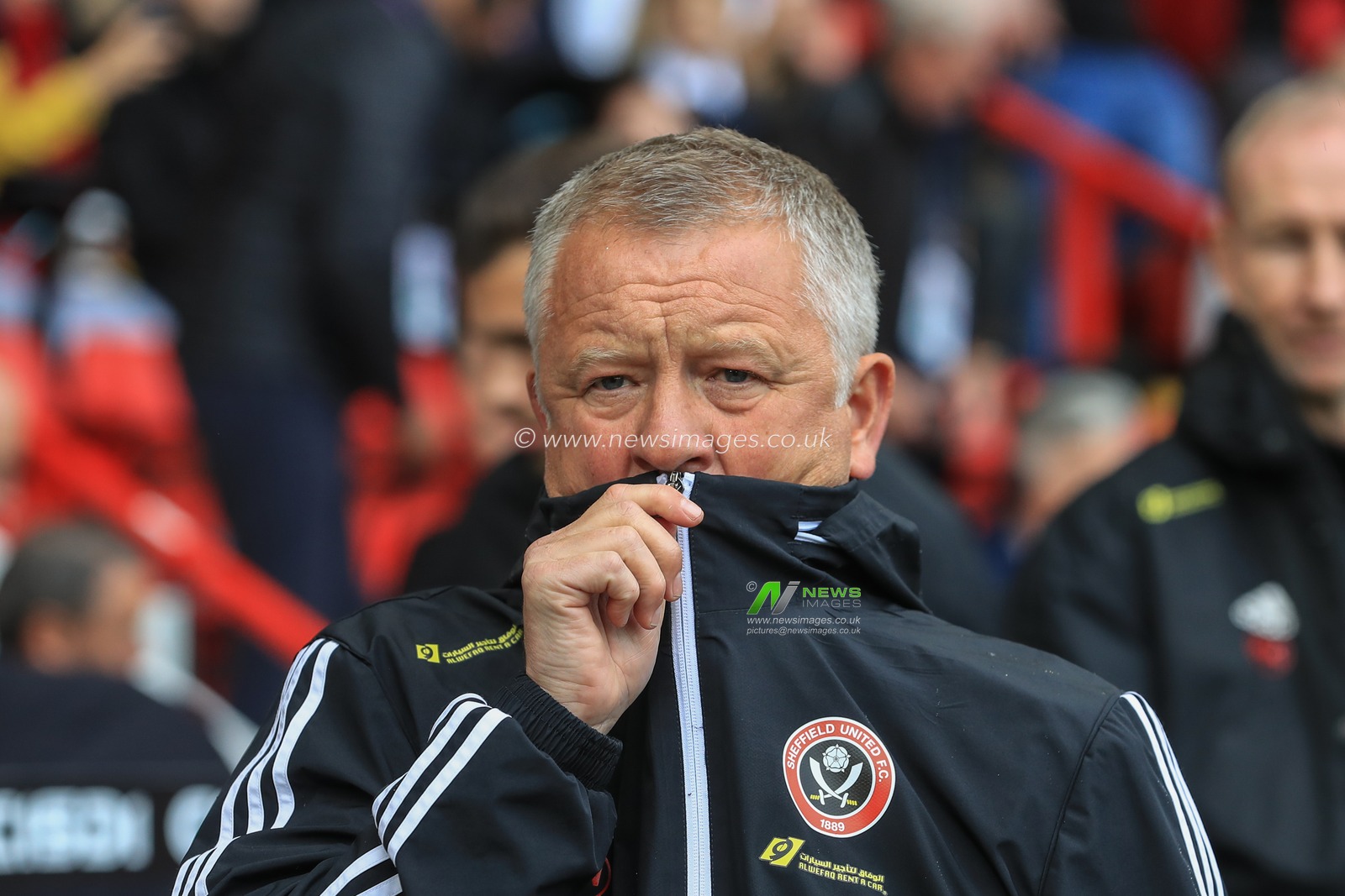 28th September 2019, Bramall Lane, Sheffield, England; Premier League, Sheffield United v Liverpool : Chris Wilder manager of Sheffield United 

Credit: Mark Cosgrove/News Images