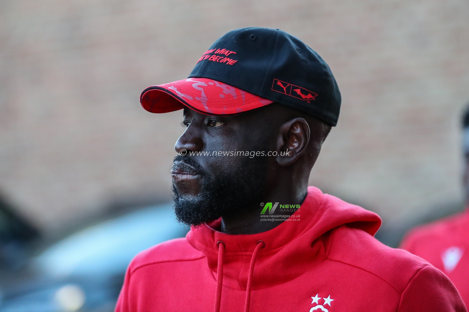 Orel Mangala #5 of Nottingham Forest arrives at City Ground before the Premier League match Nottingham Forest vs Fulham at City Ground, Nottingham, United Kingdom, 16th September 2022

(Photo by Gareth Evans/News Images)