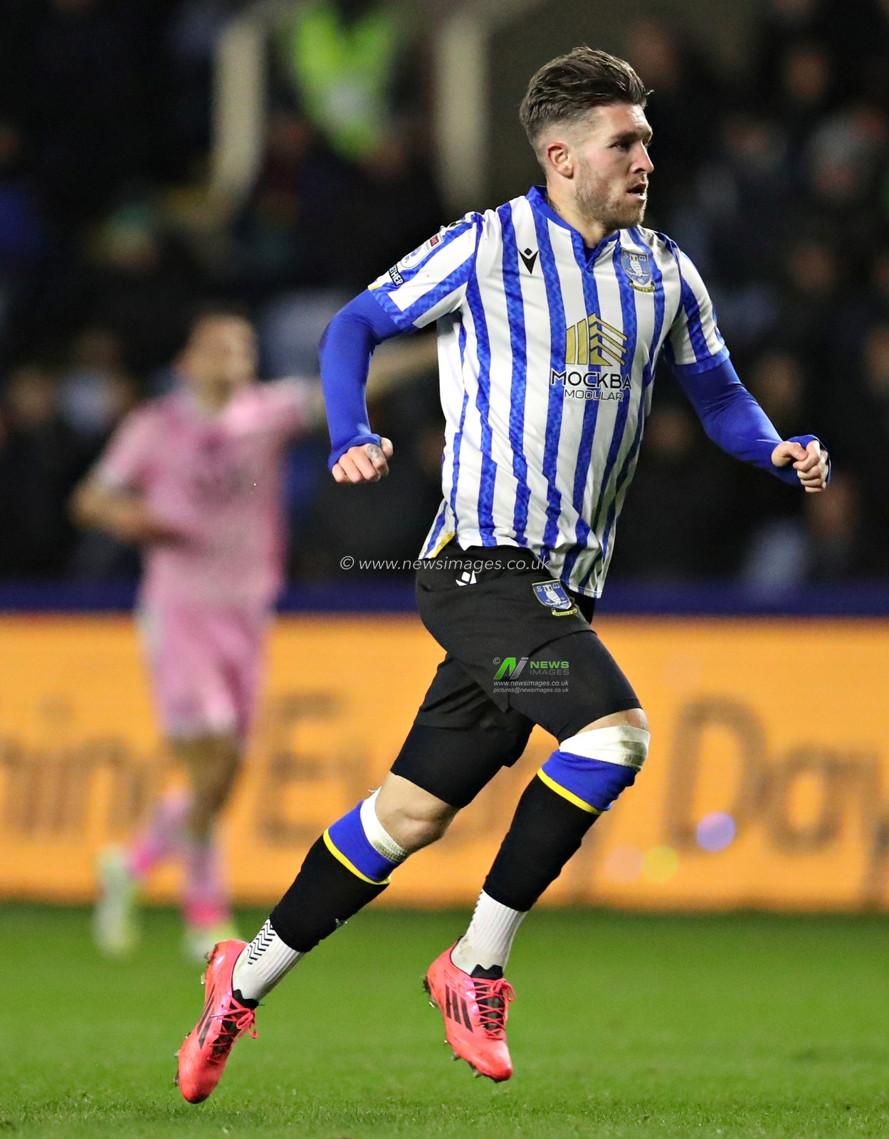 Josh Windass of Sheffield Wednesday during the Sky Bet Championship match Sheffield Wednesday vs Blackburn Rovers at Hillsborough, Sheffield, United Kingdom, 10th December 2024

(Photo by Sam Eaden/News Images)
