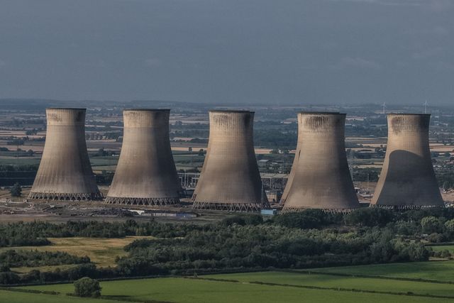 Cottam Power Station Cooling Tower Demolition