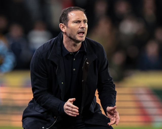 Frank Lampard manager of Coventry City reacts in the technical area during the Sky Bet Championship match Hull City vs Coventry City at MKM Stadium, Hull, United Kingdom on 06 April 2026

(Photo by Mark Cosgrove/News Images)