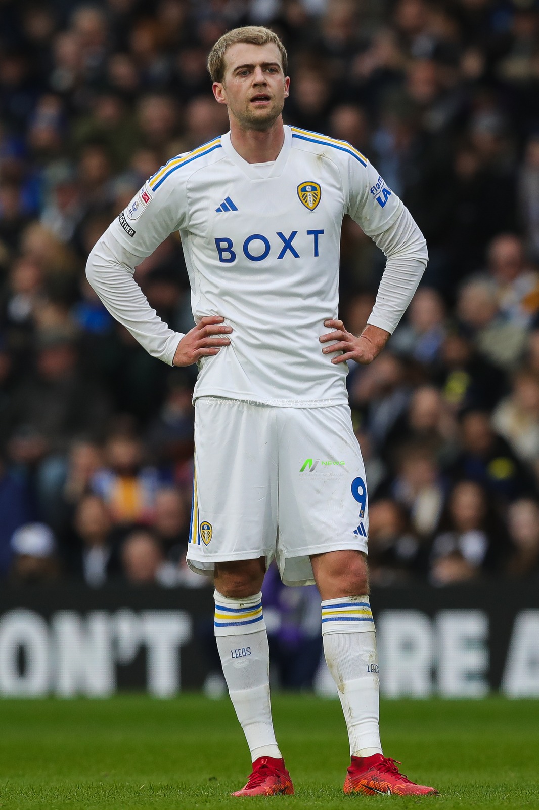 Patrick Bamford of Leeds United during the Sky Bet Championship match Leeds United vs Rotherham United at Elland Road, Leeds, United Kingdom, 10th February 2024

(Photo by James Heaton/News Images)