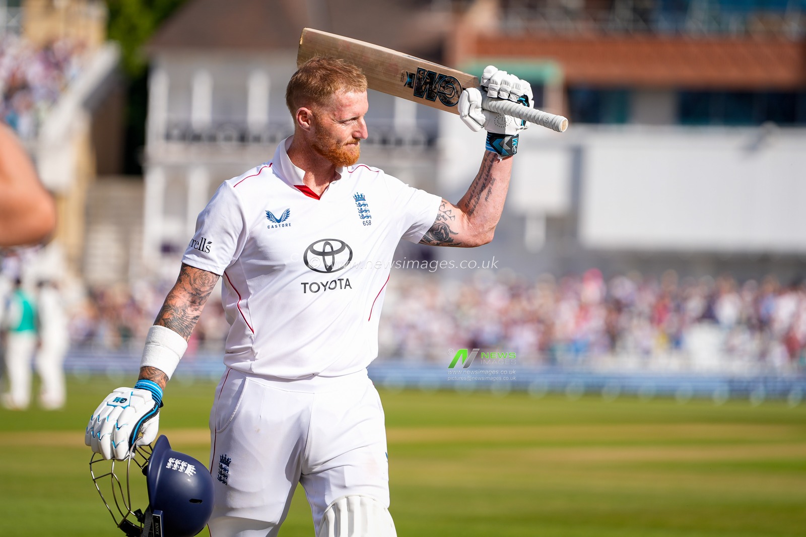 England captain Ben Stokes walks off after being dismissed for 30 in his last innings as an England player having announced his retirement during the 3rd Rothesay Test Match Day 4 match England vs New Zealand at Trent Bridge, Nottingham, United Kingdom on 28 June 2026

(Photo by Maynard Manyowa/News Images)