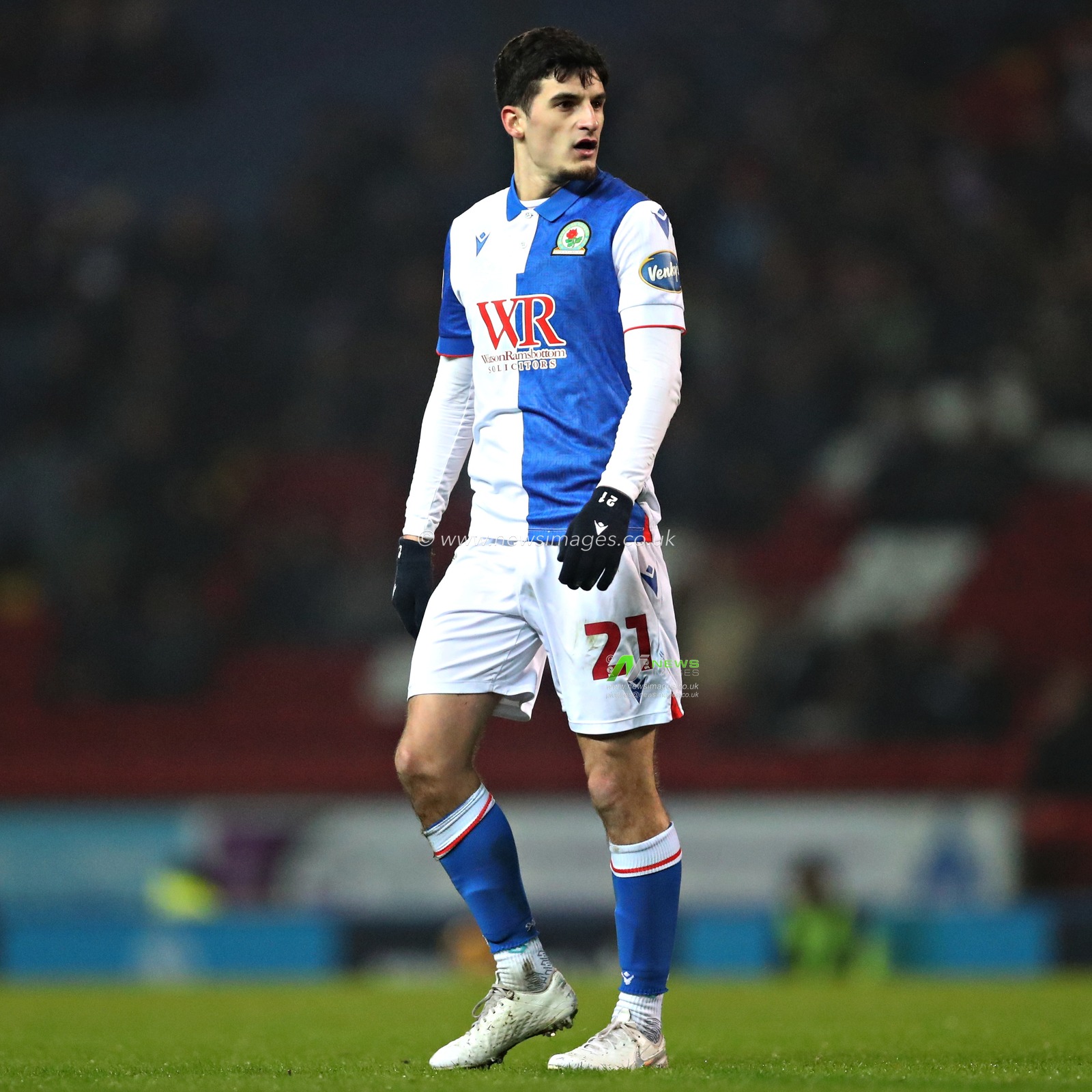 John Buckley of Blackburn Rovers during the Sky Bet Championship match Blackburn Rovers vs Portsmouth at Ewood Park, Blackburn, United Kingdom, 15th January 2025

(Photo by Sam Eaden/News Images)