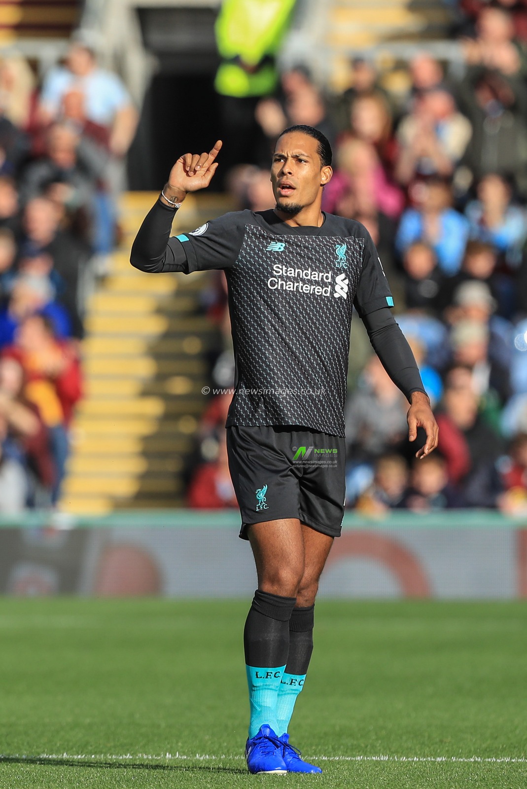 31st August 2019, Turf Moor, Burnley, England ; Premier League Football, Burnley vs Liverpool : Virgil van Dijk (4) of Liverpool during the game

Credit: Mark Cosgrove/News Images

English Football League images are subject to DataCo Licence