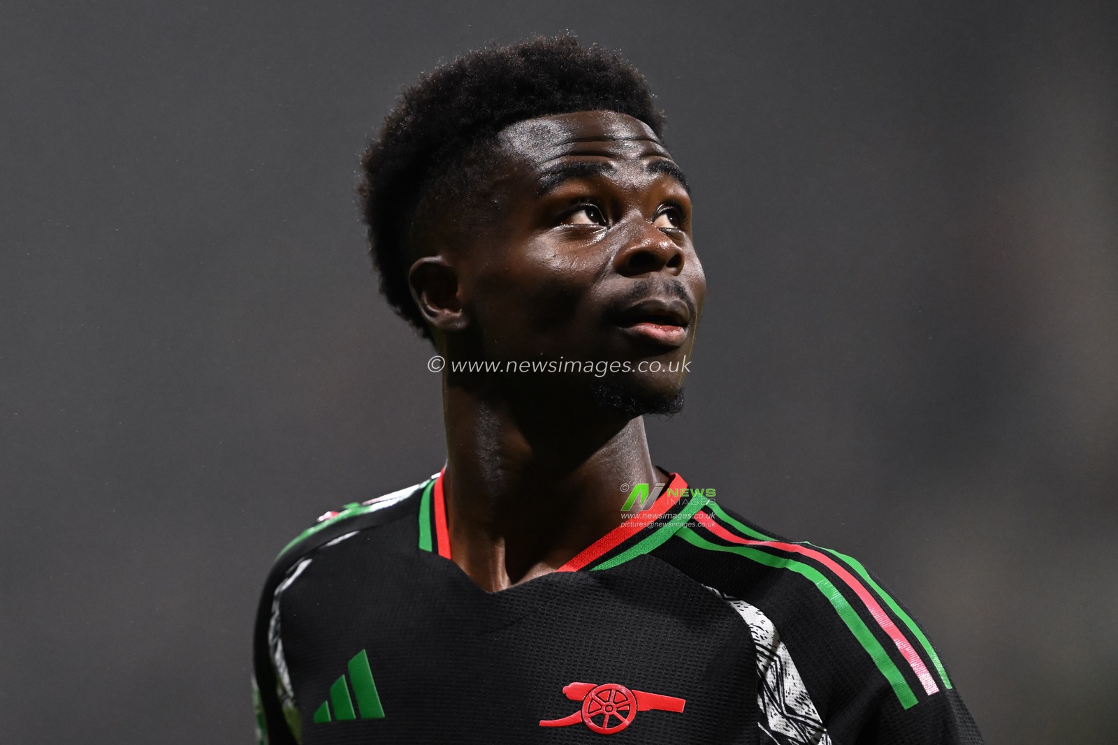 Bukayo Saka of Arsenal during the Carabao Cup Last 16 match Preston North End vs Arsenal at Deepdale, Preston, United Kingdom, 30th October 2024

(Photo by Cody Froggatt/News Images)