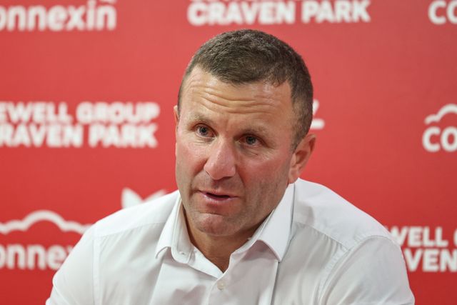 Willie Peters Head Coach of Hull KR speaks in the post match press conference during the Betfred Super League Round 24 match Hull KR vs St Helens at Sewell Group Craven Park, Kingston upon Hull, United Kingdom, 29th August 2025

(Photo by Mark Cosgrove/News Images)