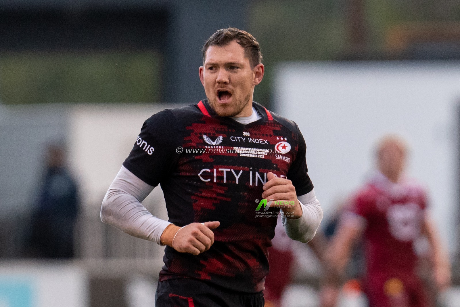 Alex Goode #15 of Saracens during the Gallagher Premiership match Saracens vs Sale Sharks at StoneX Stadium, London, United Kingdom, 30th October 2022

(Photo by Richard Washbrooke/News Images)