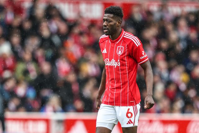 Ibrahim Sangare of Nottingham Forest during the Premier League match Nottingham Forest vs Fulham at City Ground, Nottingham, United Kingdom on 15 March 2026

(Photo by Alfie Cosgrove/News Images)
