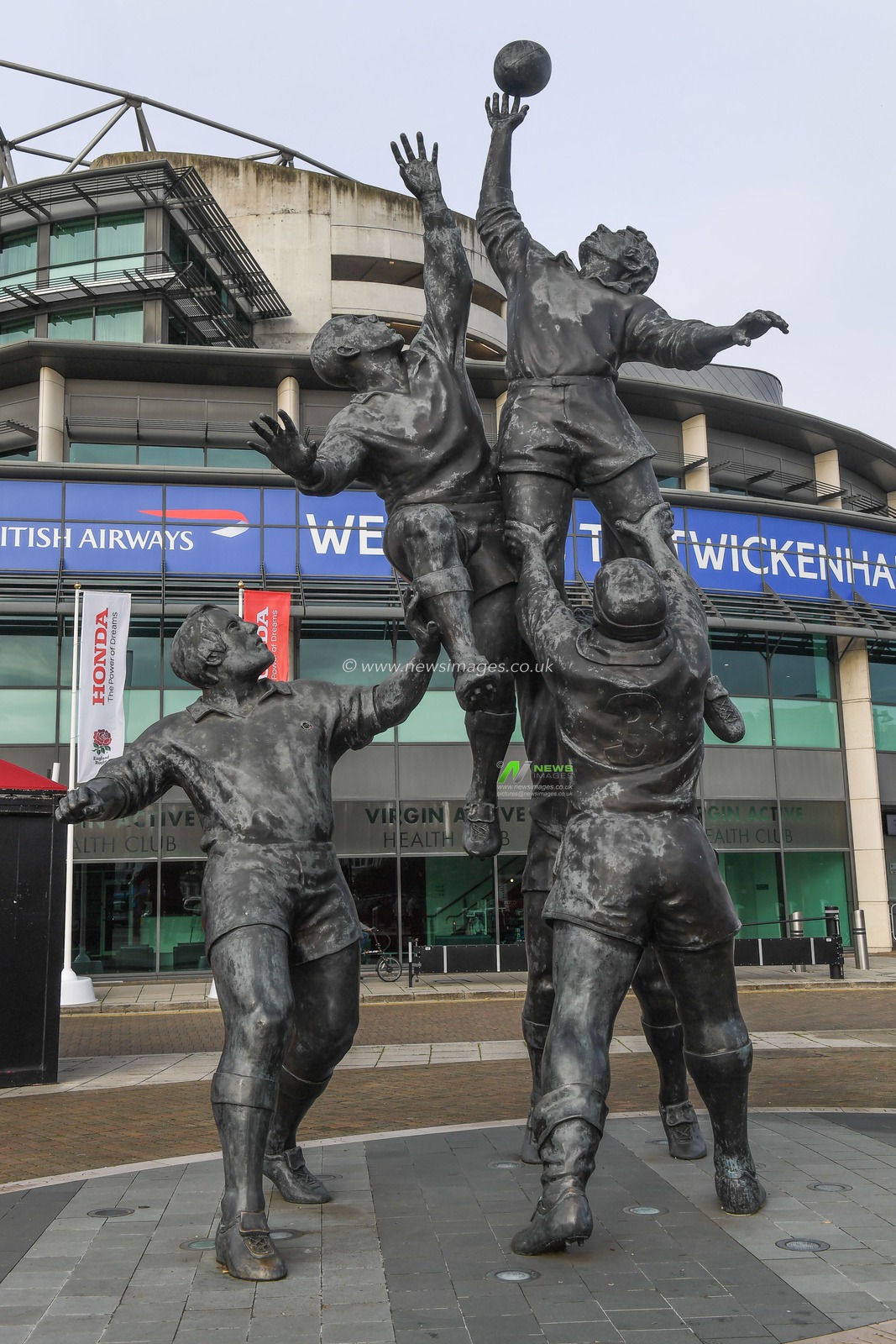 General view of Twickenham Stadium, Home of England Rugby during the Autumn internationals match England vs South Africa at Twickenham Stadium, Twickenham, United Kingdom, 26th November 2022

(Photo by Mike Jones/News Images)