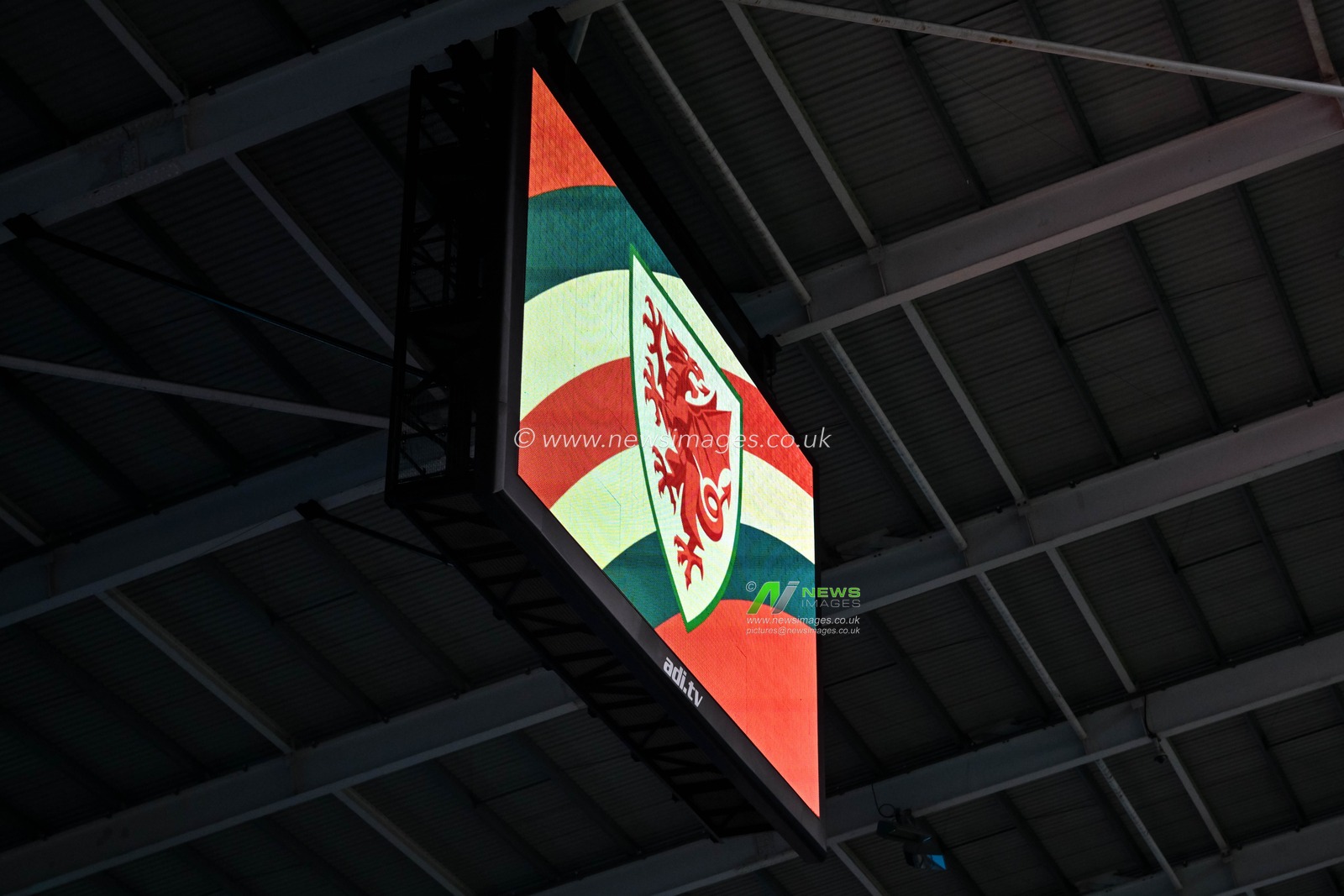 Welsh emblem is displayed ahead of the UEFA Nations League - League B - Group 4 match Wales vs Montenegro at Cardiff City Stadium, Cardiff, United Kingdom, 14th October 2024

(Photo by Cody Froggatt/News Images)