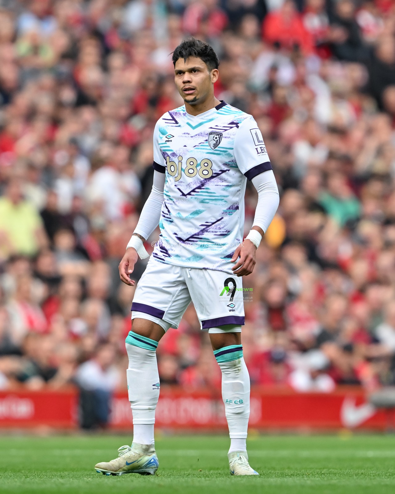 Evanilson of Bournemouth during the Premier League match Liverpool vs Bournemouth at Anfield, Liverpool, United Kingdom, 21st September 2024

(Photo by Cody Froggatt/News Images)