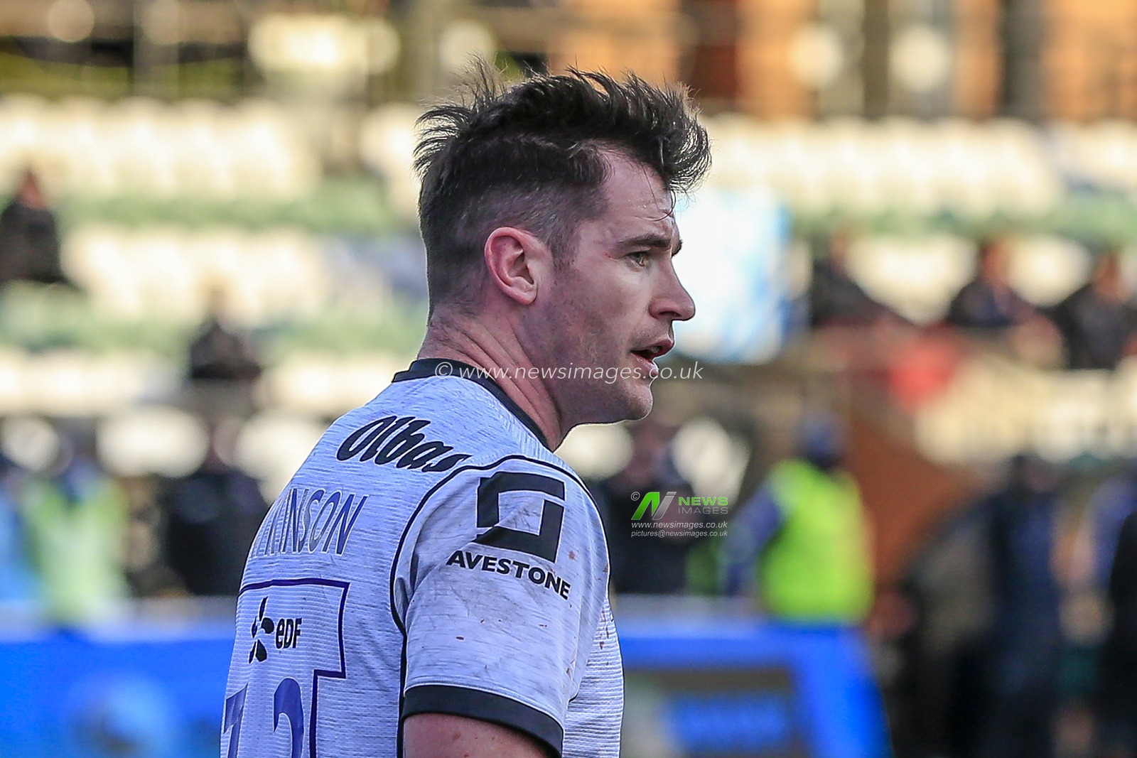 Mark Atkinson of Gloucester Rugby during the game