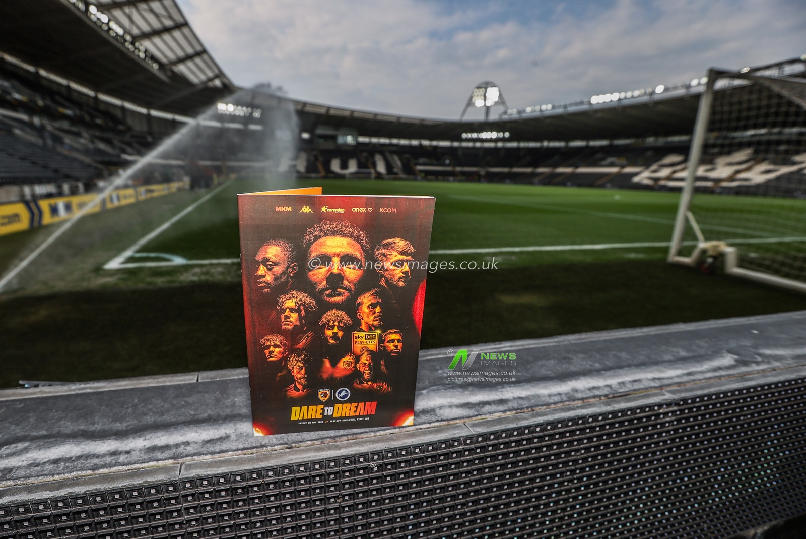 The front cover of the match day programme during theSky Bet Championship Play-Offs Semi-Final first leg Hull City v Millwall at MKM Stadium, Hull, United Kingdom on 08 May 2026

(Photo by Alfie Cosgrove/News Images)