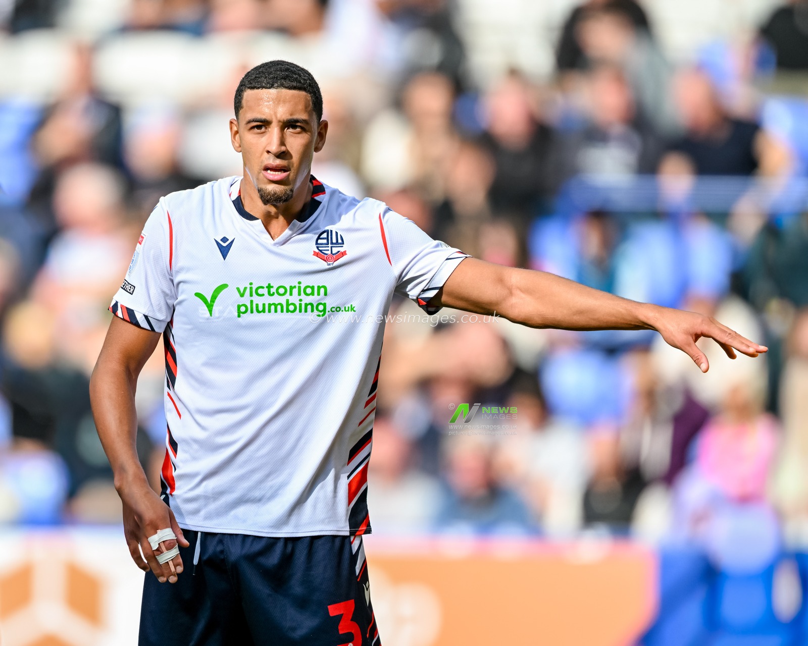 Chris Forino-Joseph of Bolton Wanderers during the Sky Bet League 1 match Bolton Wanderers vs AFC Wimbledon at Toughsheet Community Stadium, Bolton, United Kingdom, 6th September 2025

(Photo by Adam Gee/News Images)