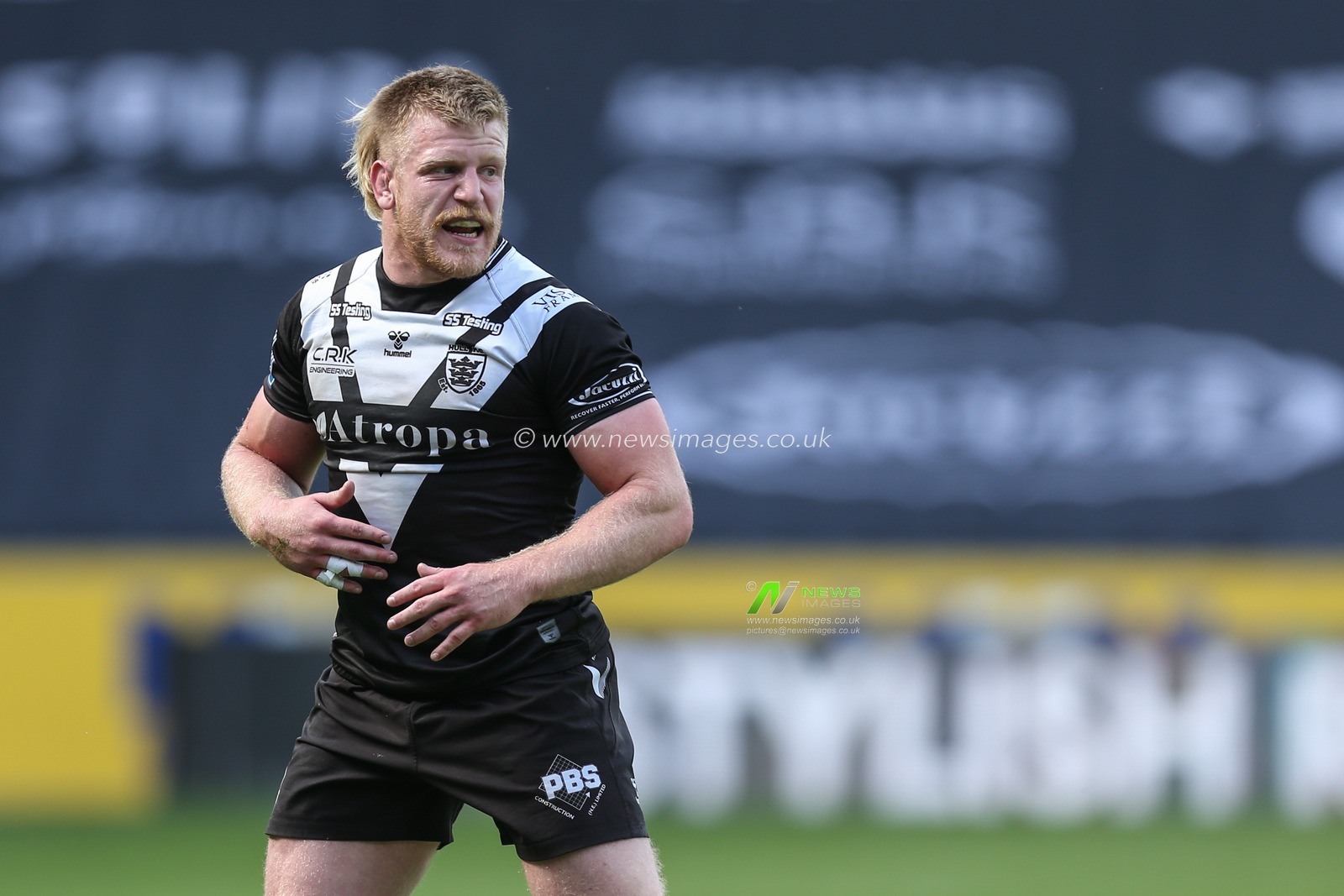 Brad Fash #17 of Hull FC during the game