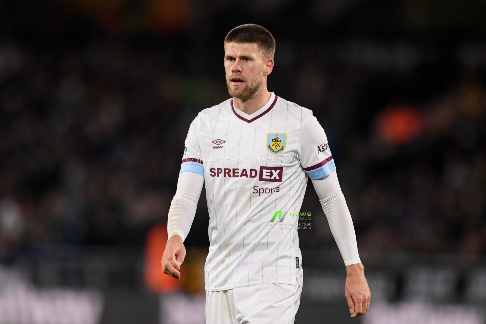 Johann Guomundsson #7 of Burnley in action during the game
