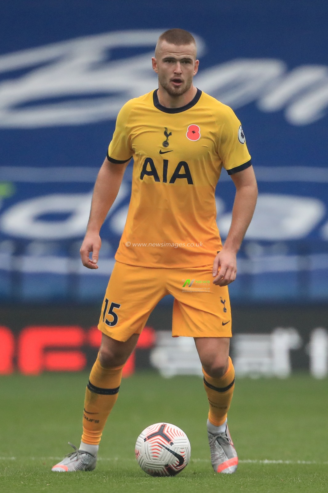 Eric Dier #15 of Tottenham Hotspur with the ball