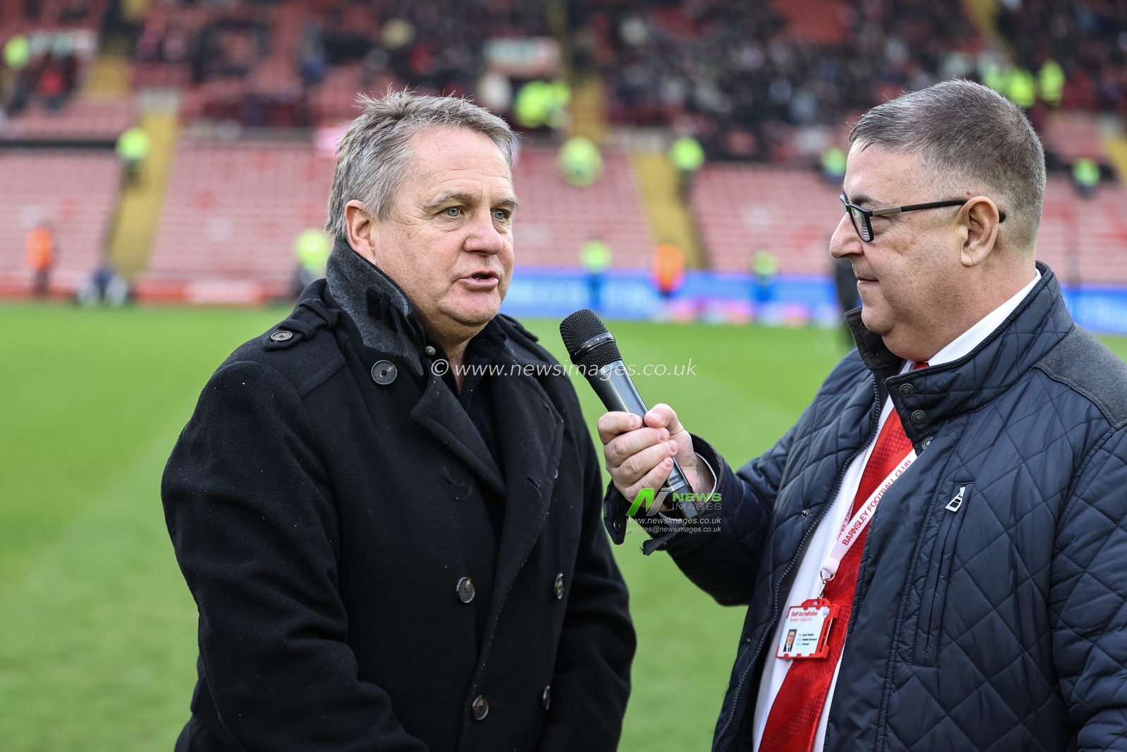 Former Barnsley player John Hendrie is in attendance during the Sky Bet League 1 match Barnsley vs Lincoln City at Oakwell, Barnsley, United Kingdom, 9th March 2024

(Photo by Mark Cosgrove/News Images)
